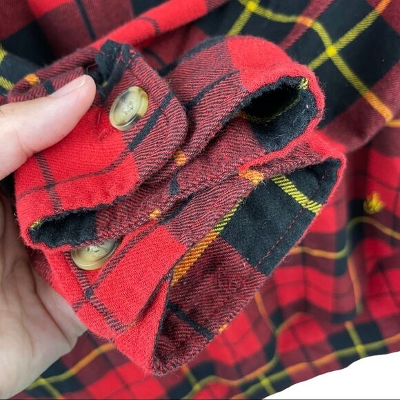 𝅺JW Anderson x Uniqlo Red Plaid Tunic Shirt Size XS - Picture 7 of 7